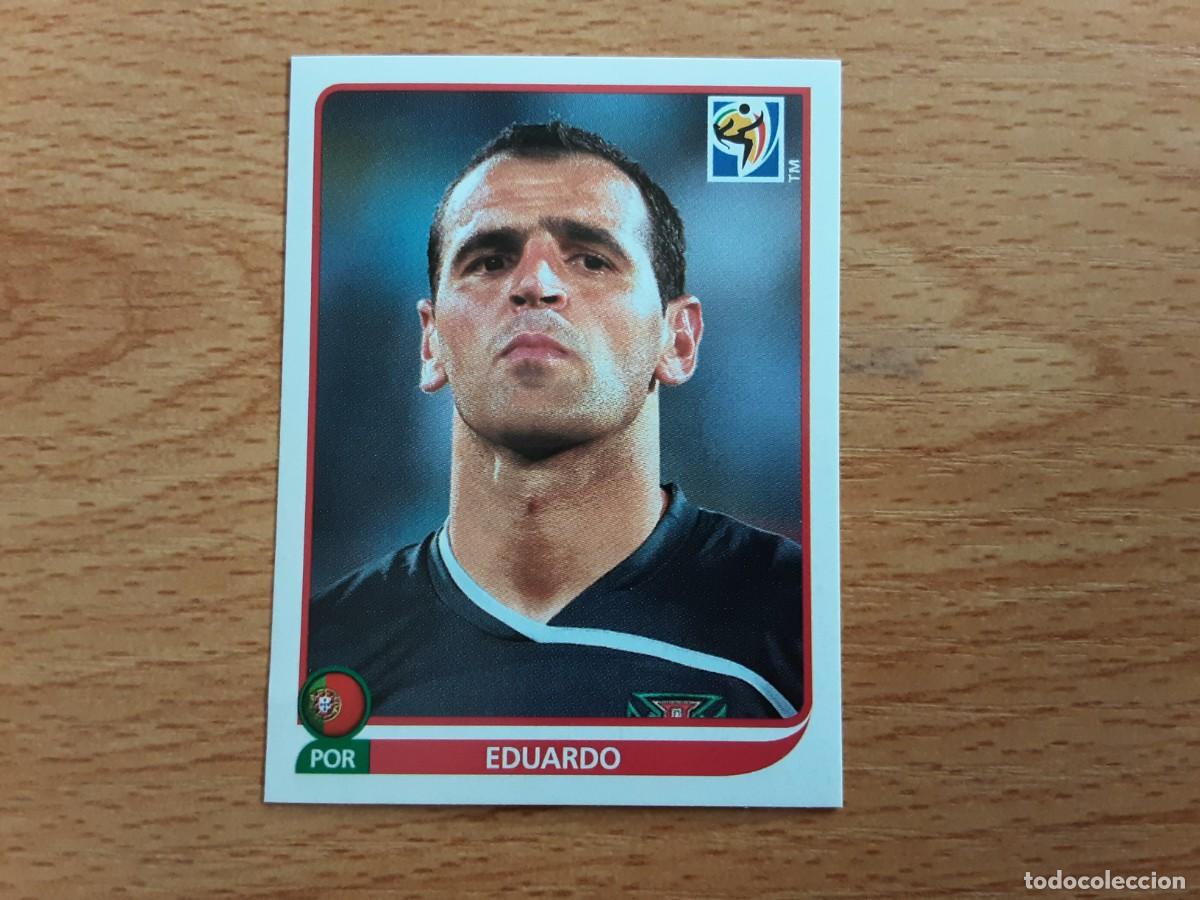 Cartes &agrave; collectionner de Football: CROMO FUTBOL MUNDIAL 2010 PANINI 545.EDUARDO-PORTUGAL-NUNCA PEGADO