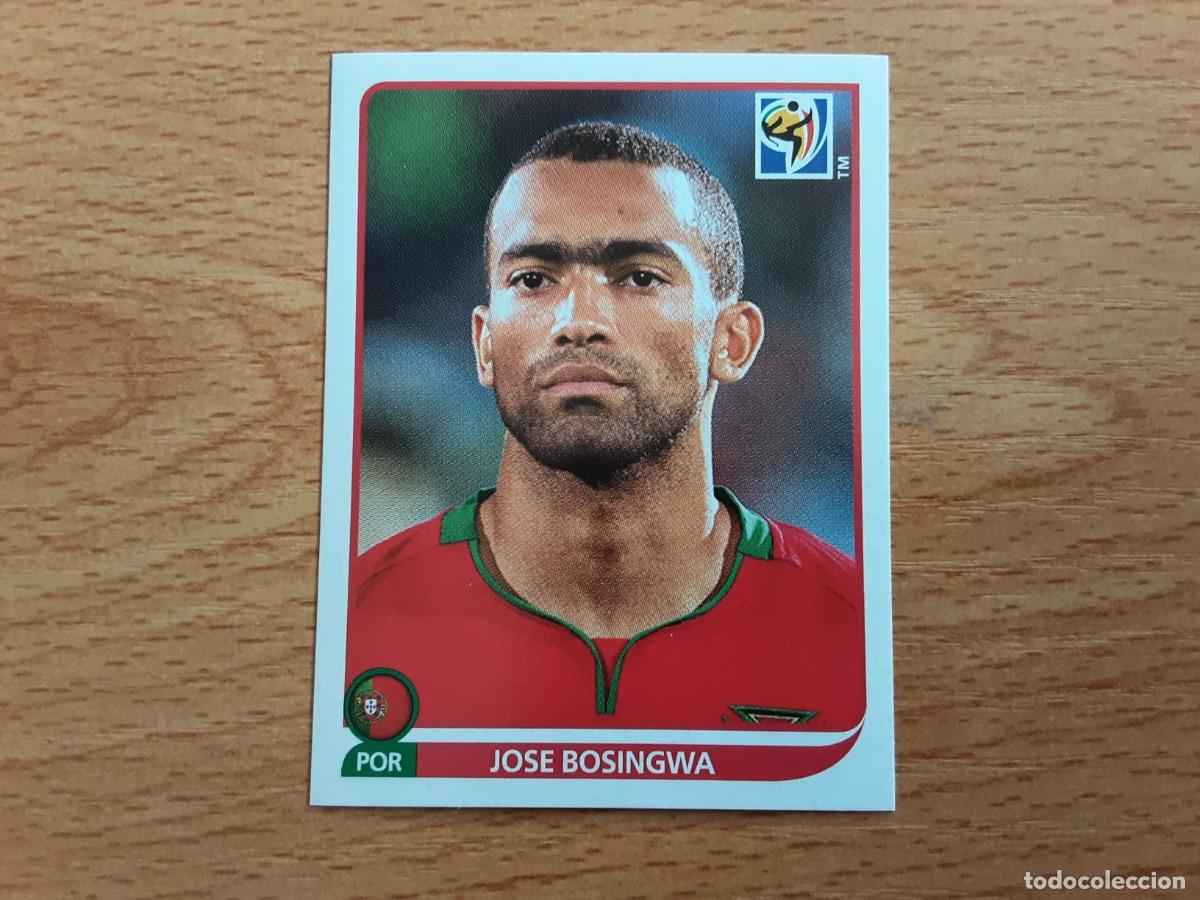 Football Stickers: CROMO FUTBOL MUNDIAL 2010 PANINI 549.BOSINGWA-PORTUGAL-NUNCA PEGADO