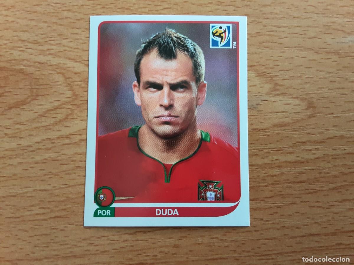 Football Stickers: CROMO FUTBOL MUNDIAL 2010 PANINI 552.DUDA-PORTUGAL-NUNCA PEGADO