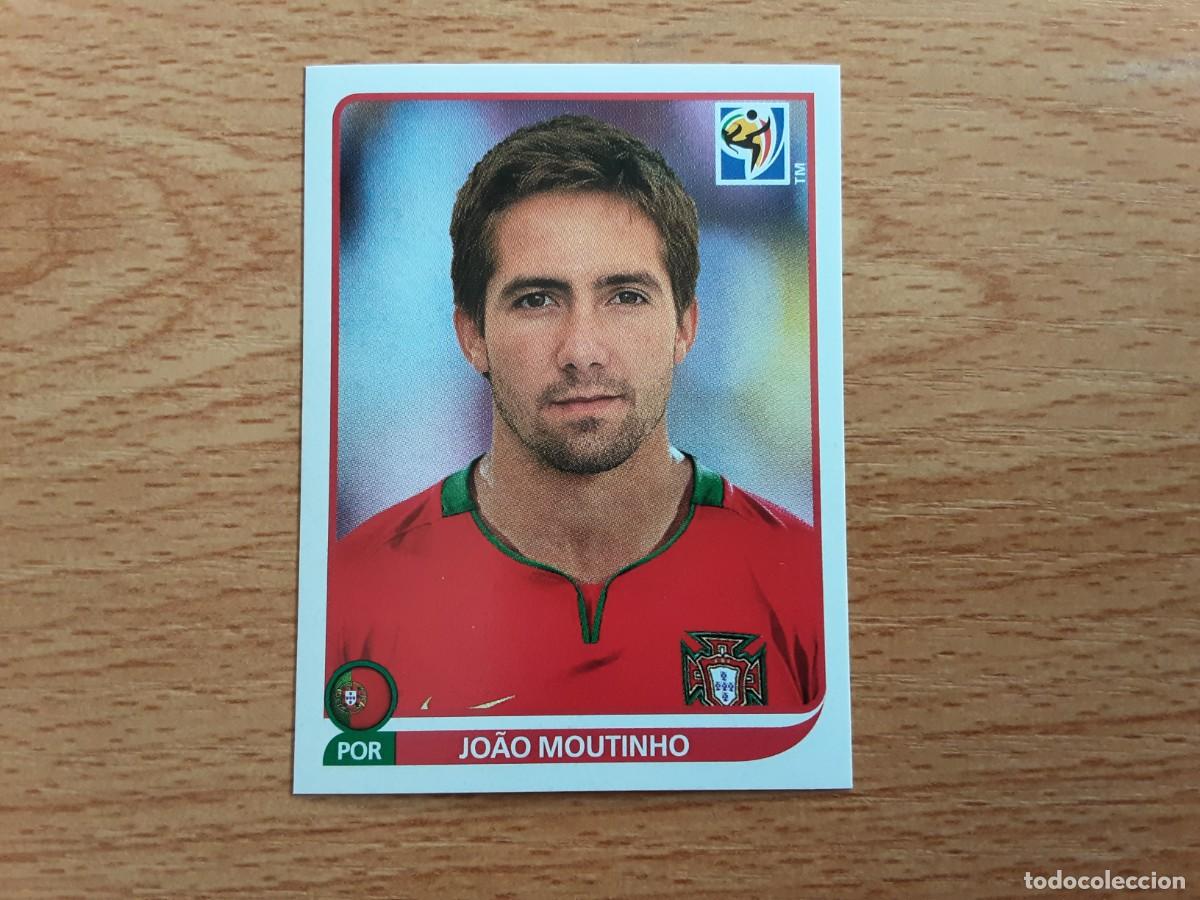 Football Stickers: CROMO FUTBOL MUNDIAL 2010 PANINI 554.MOUTINHO-PORTUGAL-NUNCA PEGADO