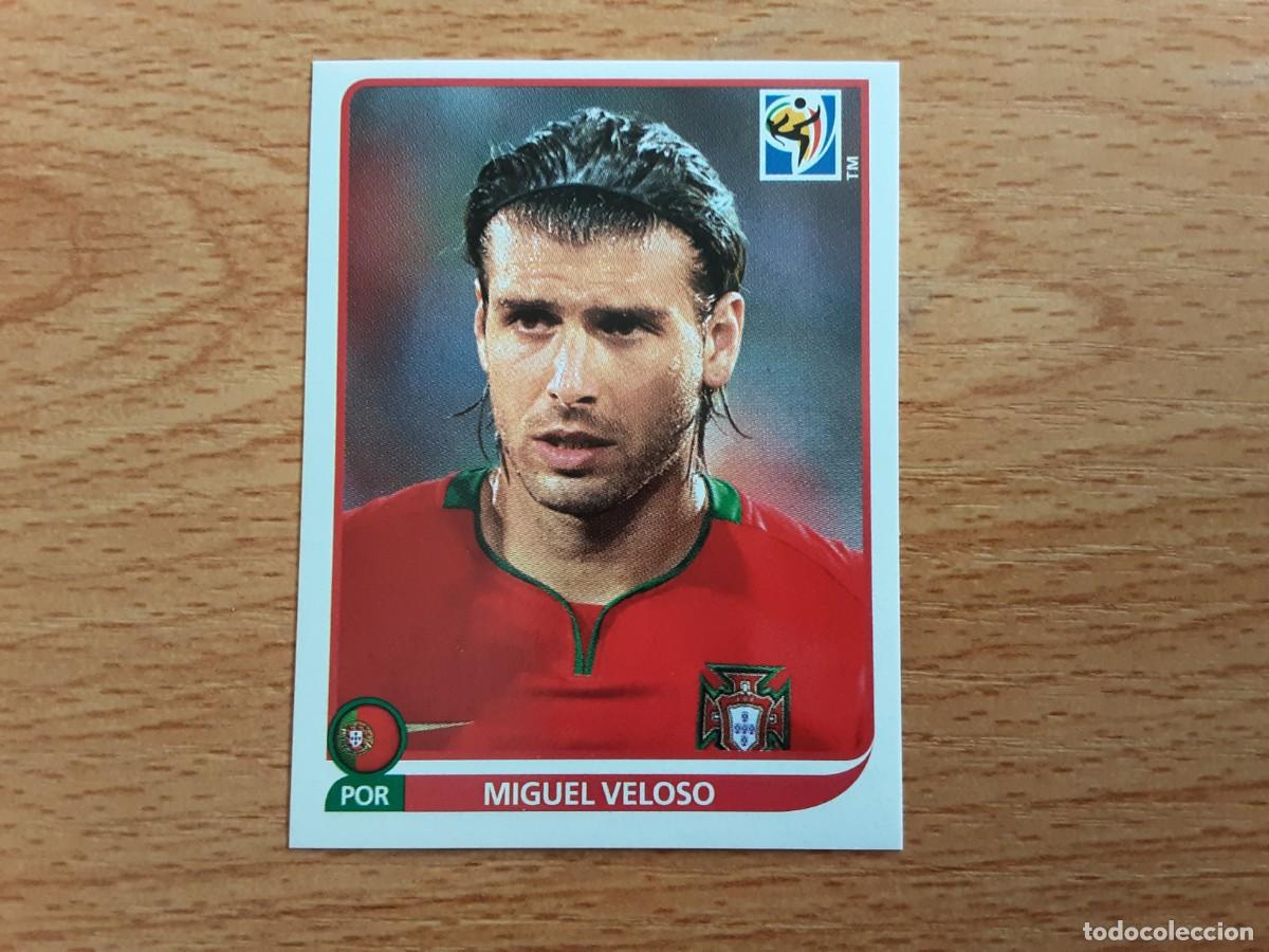 Cromos de F&uacute;tbol: CROMO FUTBOL MUNDIAL 2010 PANINI 555.VELOSO-PORTUGAL-NUNCA PEGADO