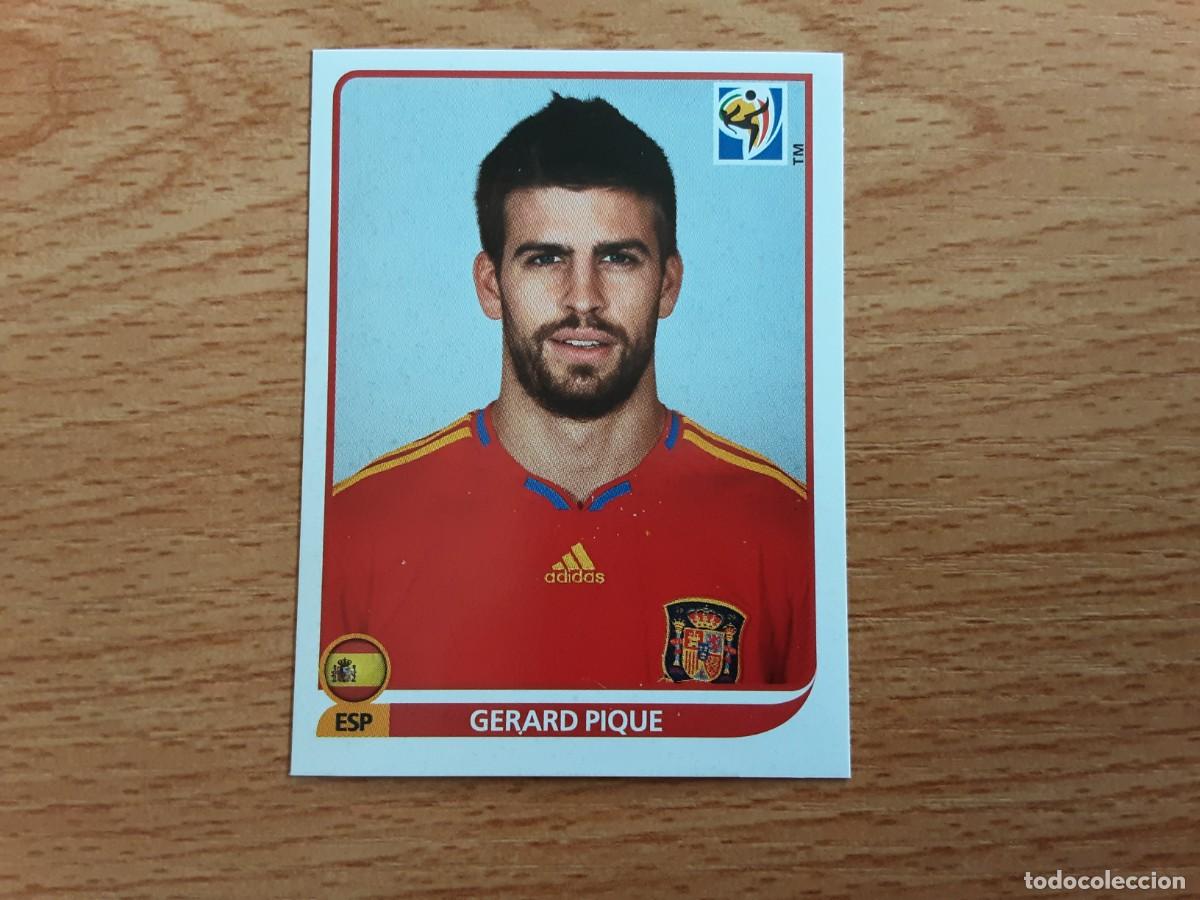 Cromos de F&uacute;tbol: CROMO FUTBOL MUNDIAL 2010 PANINI 566.PIQUE-ESPA&Ntilde;A-NUNCA PEGADO