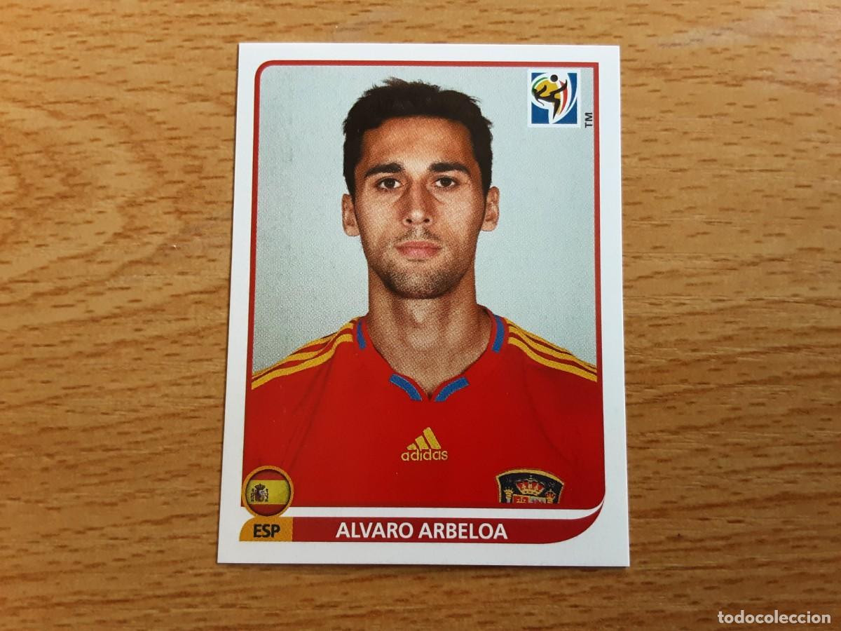 Cromos de f&uacute;tbol: CROMO FUTBOL MUNDIAL 2010 PANINI 570.ARBELOA-ESPA&Ntilde;A-NUNCA PEGADO