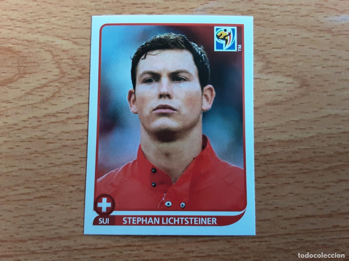 Cartes &agrave; collectionner de Football: CROMO FUTBOL MUNDIAL 2010 PANINI 585.LICHTSTEINER-SUIZA-NUNCA PEGADO
