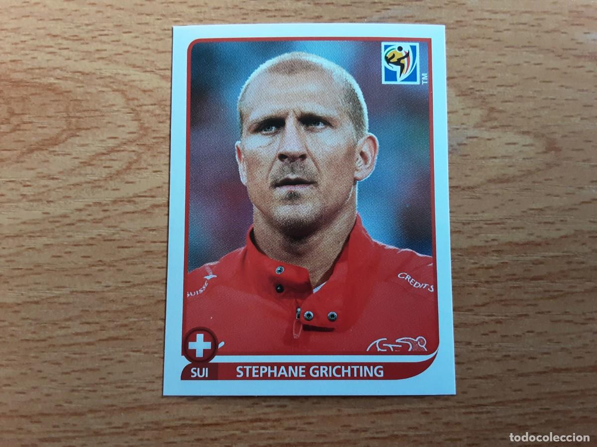 Football Stickers: CROMO FUTBOL MUNDIAL 2010 PANINI 586.GRICHTING-SUIZA-NUNCA PEGADO