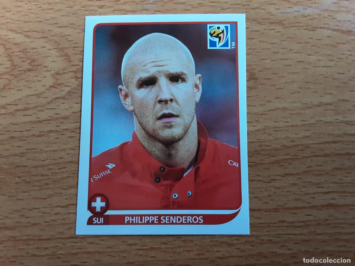 Football Stickers: CROMO FUTBOL MUNDIAL 2010 PANINI 588.SENDEROS-SUIZA-NUNCA PEGADO