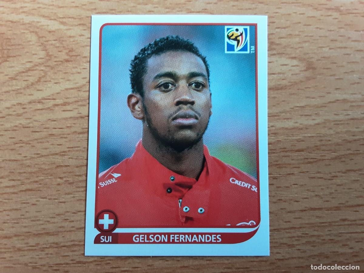 Cromos de F&uacute;tbol: CROMO FUTBOL MUNDIAL 2010 PANINI 594.FERNANDES-SUIZA-NUNCA PEGADO