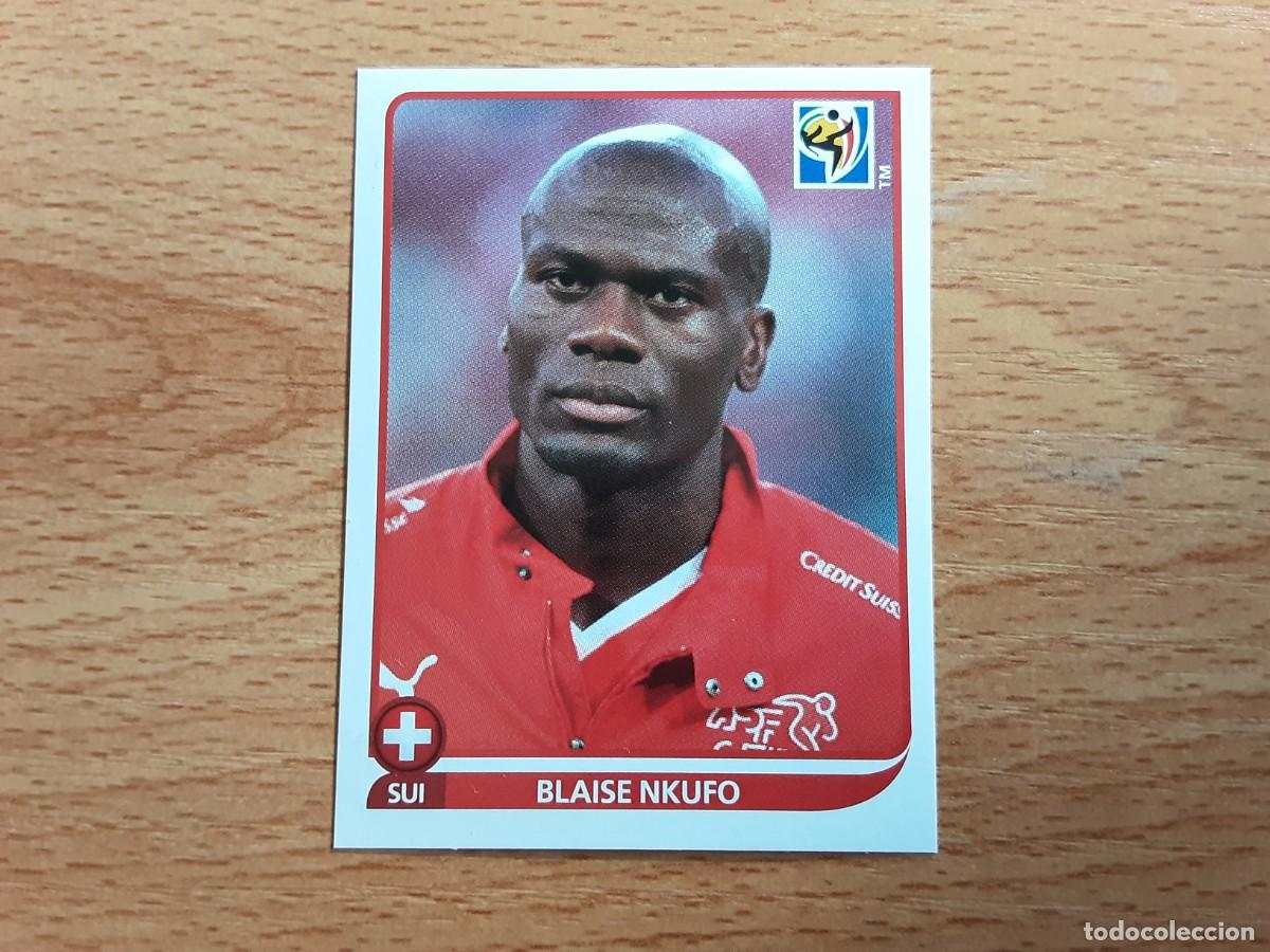 Cromos de f&uacute;tbol: CROMO FUTBOL MUNDIAL 2010 PANINI 598.NKUFO-SUIZA-NUNCA PEGADO