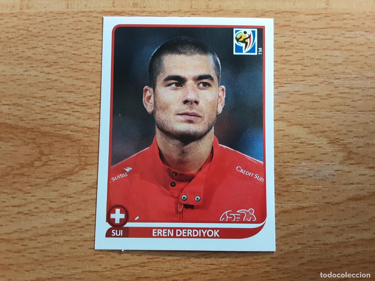 Football Stickers: CROMO FUTBOL MUNDIAL 2010 PANINI 599.DERDIYOK-SUIZA-NUNCA PEGADO