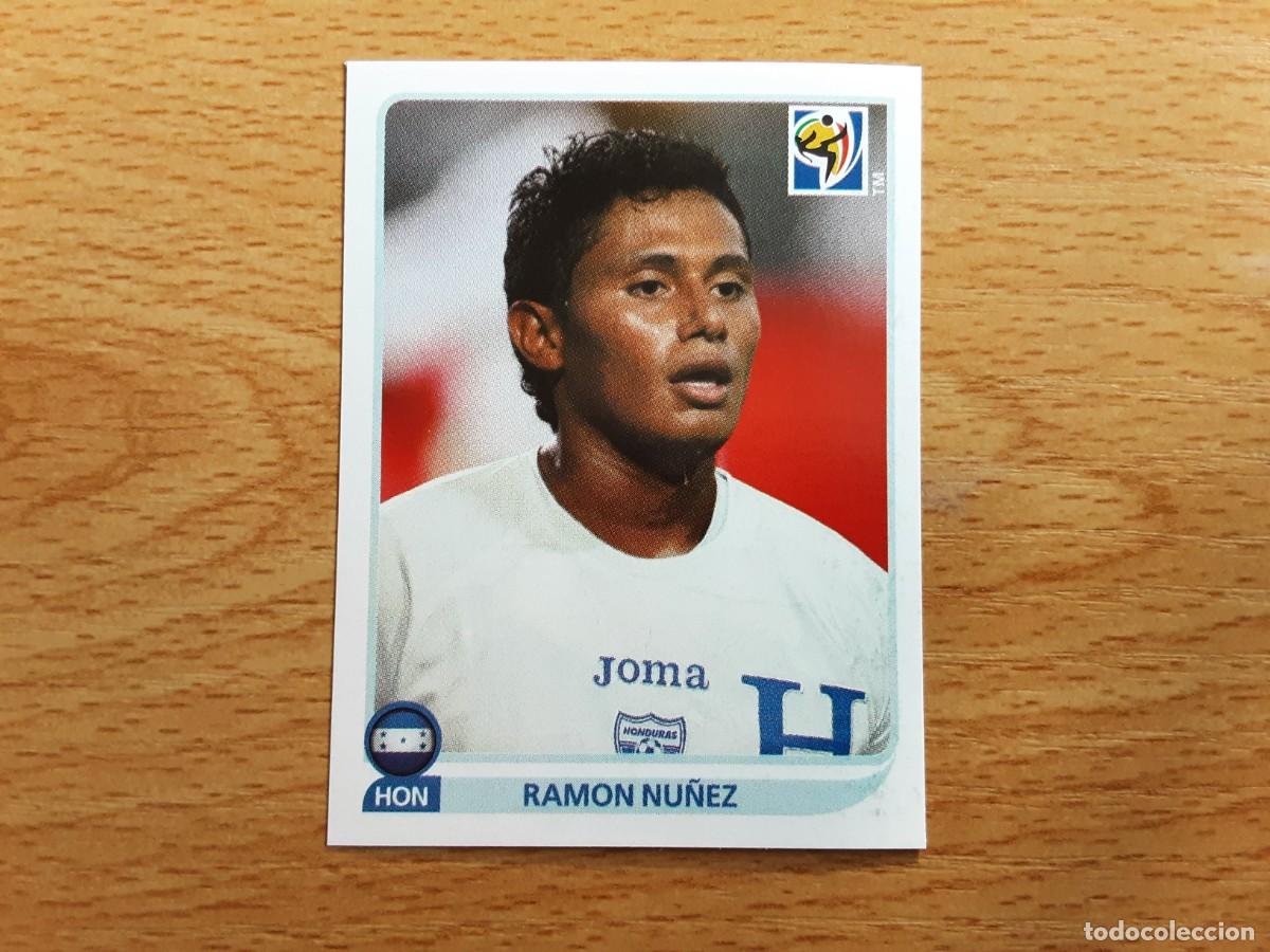 Cromos de F&uacute;tbol: CROMO FUTBOL MUNDIAL 2010 PANINI 611.NU&Ntilde;EZ-HONDURAS-NUNCA PEGADO