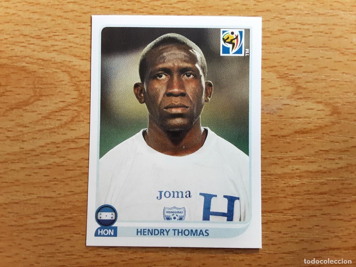 Football Stickers: CROMO FUTBOL MUNDIAL 2010 PANINI 612.THOMAS-HONDURAS-NUNCA PEGADO