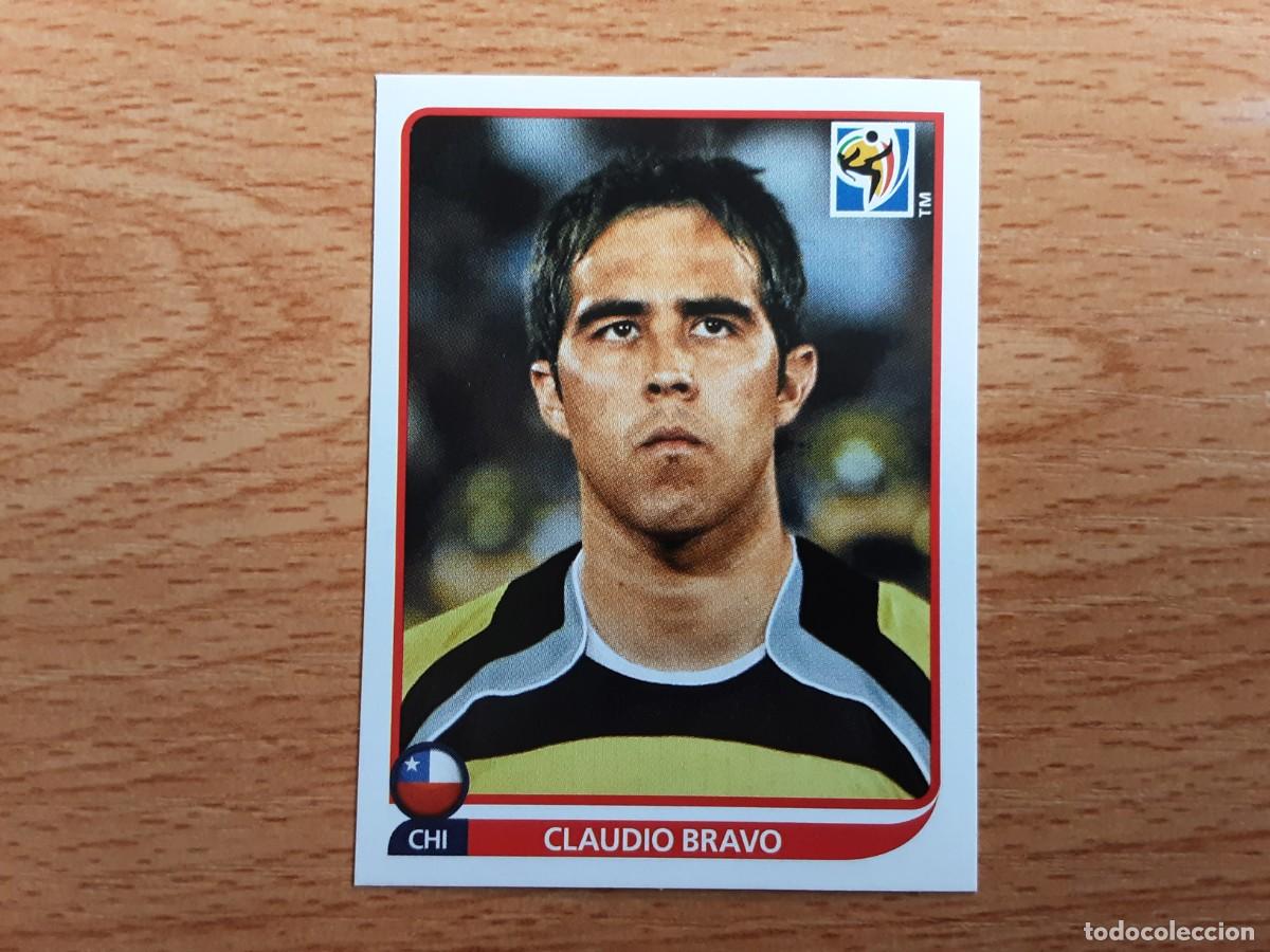 Football Stickers: CROMO FUTBOL MUNDIAL 2010 PANINI 621.BRAVO-CHILE-NUNCA PEGADO
