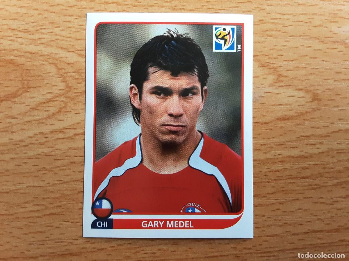 Cartes &agrave; collectionner de Football: CROMO FUTBOL MUNDIAL 2010 PANINI 623.MEDEL-CHILE-NUNCA PEGADO