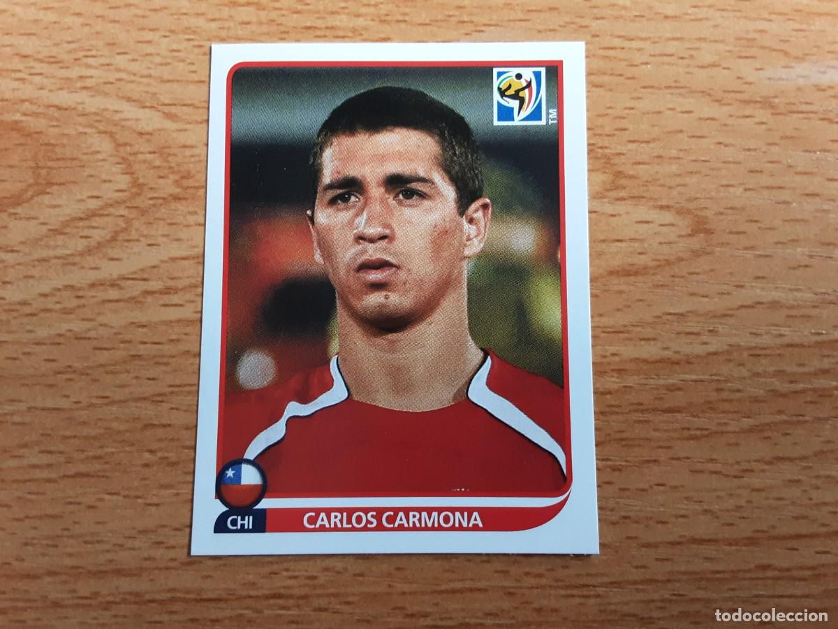 Cromos de f&uacute;tbol: CROMO FUTBOL MUNDIAL 2010 PANINI 629.CARMONA-CHILE-NUNCA PEGADO