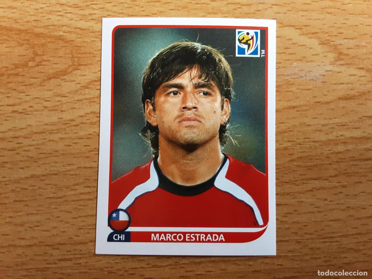 Cartes &agrave; collectionner de Football: CROMO FUTBOL MUNDIAL 2010 PANINI 631.ESTRADA-CHILE-NUNCA PEGADO