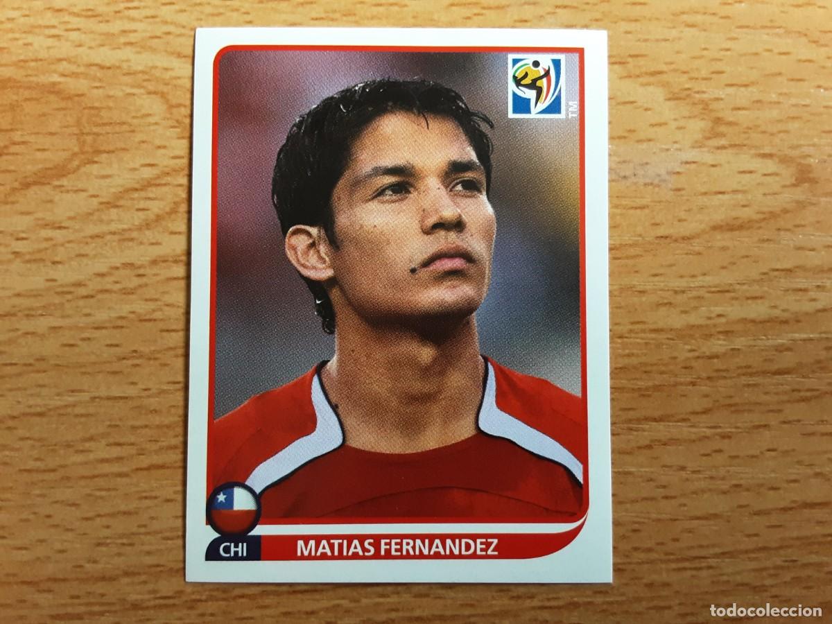 Cartes &agrave; collectionner de Football: CROMO FUTBOL MUNDIAL 2010 PANINI 632.MATIAS FERNANDEZ-CHILE-NUNCA PEGADO