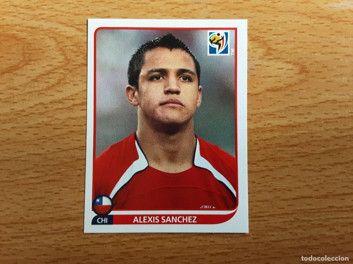 Football Stickers: CROMO FUTBOL MUNDIAL 2010 PANINI 634.ALEXIS SANCHEZ-CHILE-NUNCA PEGADO