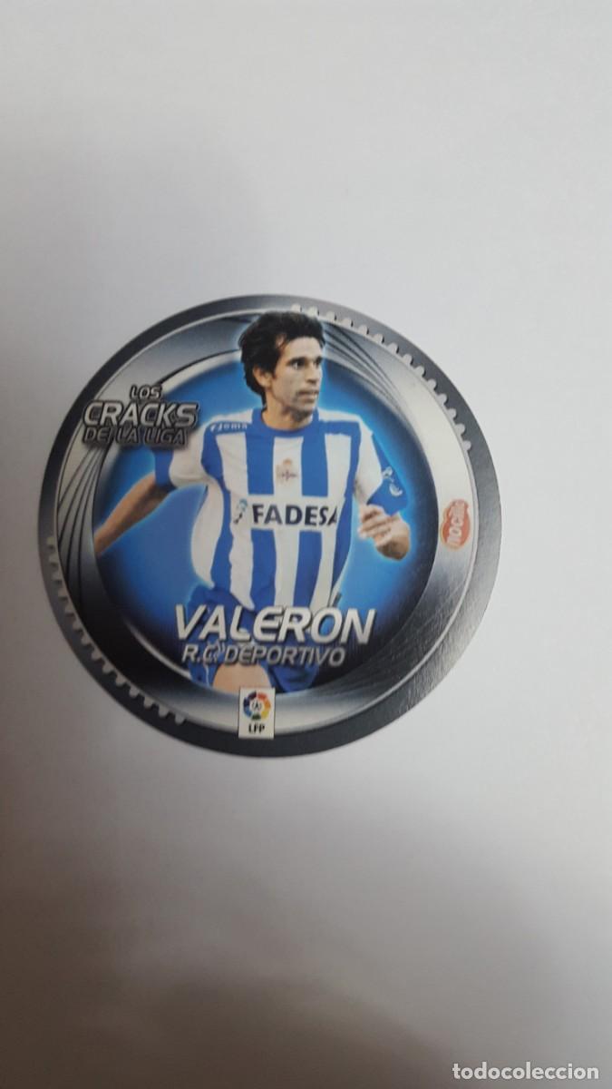 Football Stickers: VALER&Oacute;N-LOS CRACKS DE LA LIGA-NOCILLA-LIGA ESTE 2006-2007-EXCELENTE, NUNCA PEGADO