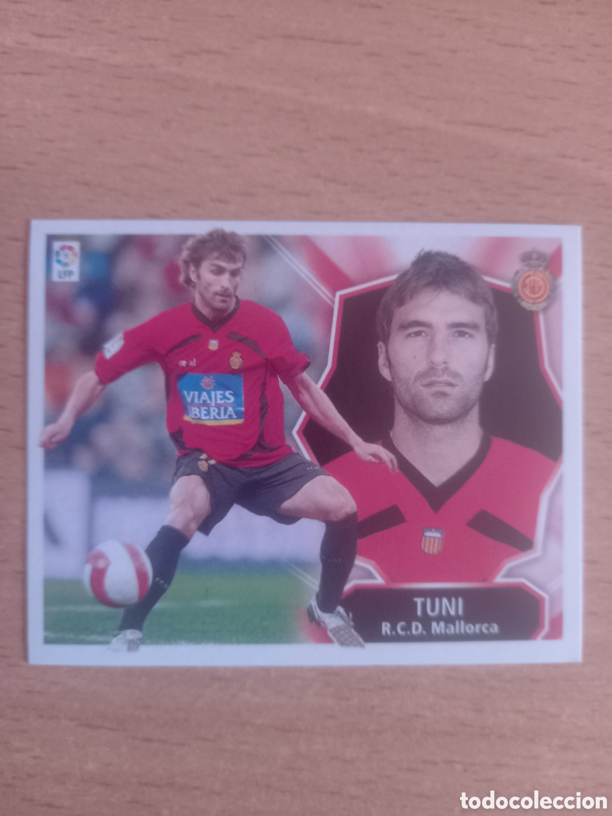 Fu&szlig;ball-Sticker: Tuni baja Mallorca liga 2008 2009 08 09 ediciones este