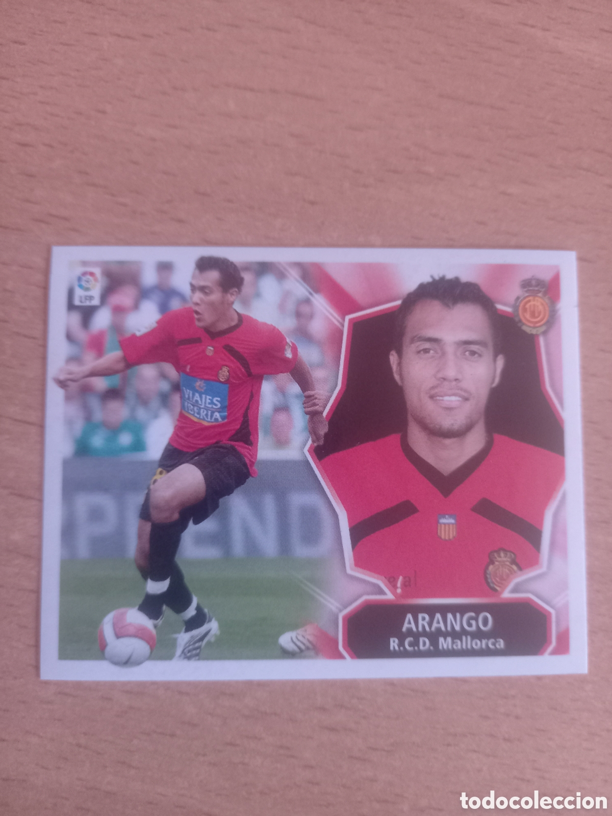 Fu&szlig;ball-Sticker: Arango Mallorca liga 2008 2009 08 09 ediciones este