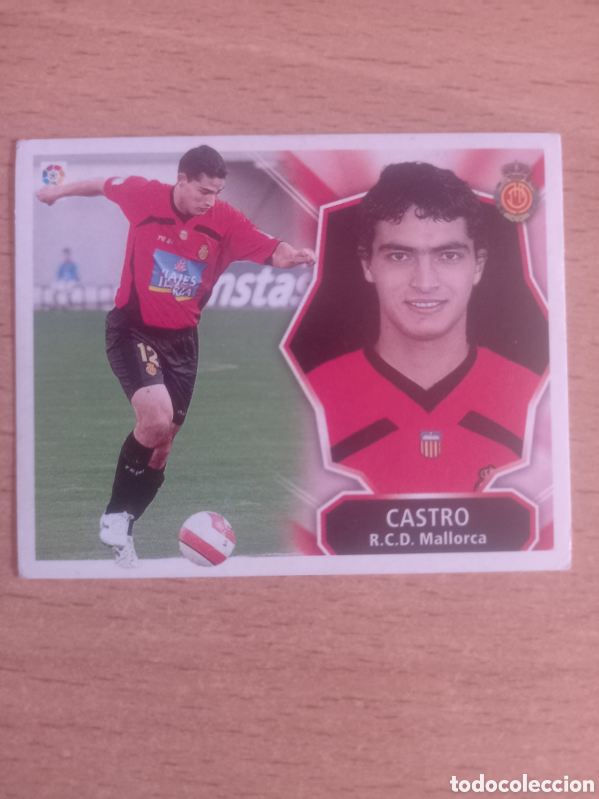 Fu&szlig;ball-Sticker: Castro Mallorca liga 2008 2009 08 09 ediciones este