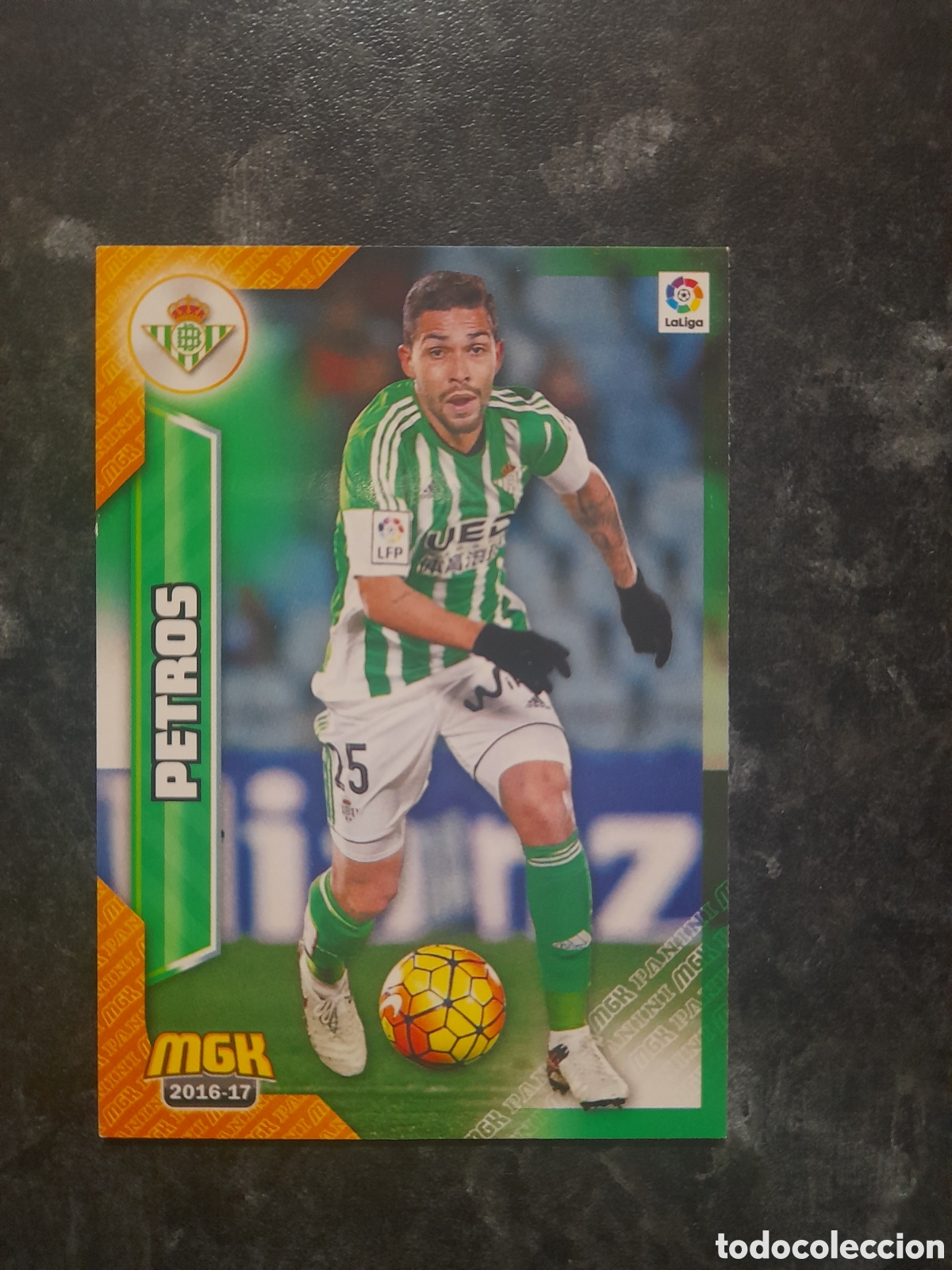 Fu&szlig;ball-Sticker: N&deg;120 Petros Megacracks 2016/2017 Panini 16/17