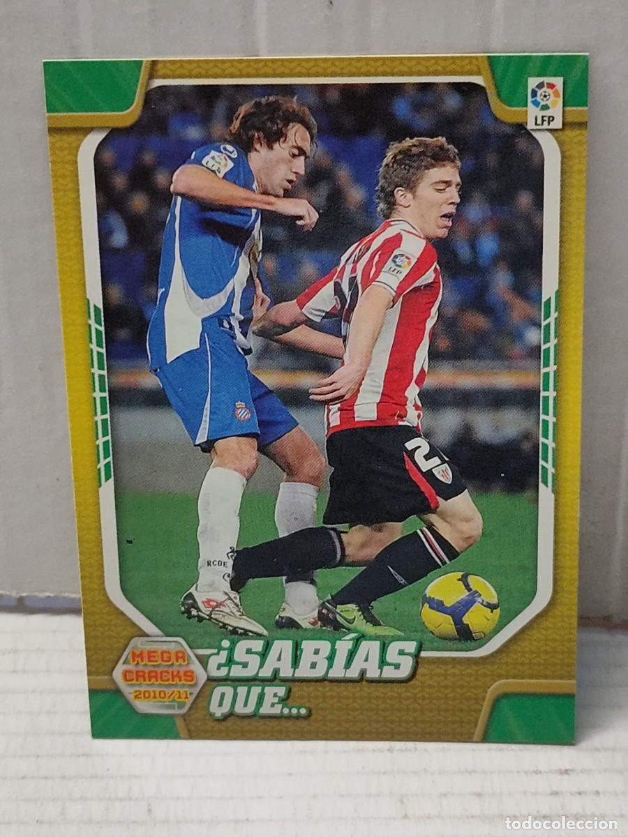 Cartes &agrave; collectionner de Football: Cromo Mega Cracks 2010/2011 10 11 PANINI - SABIAS QUE - 414