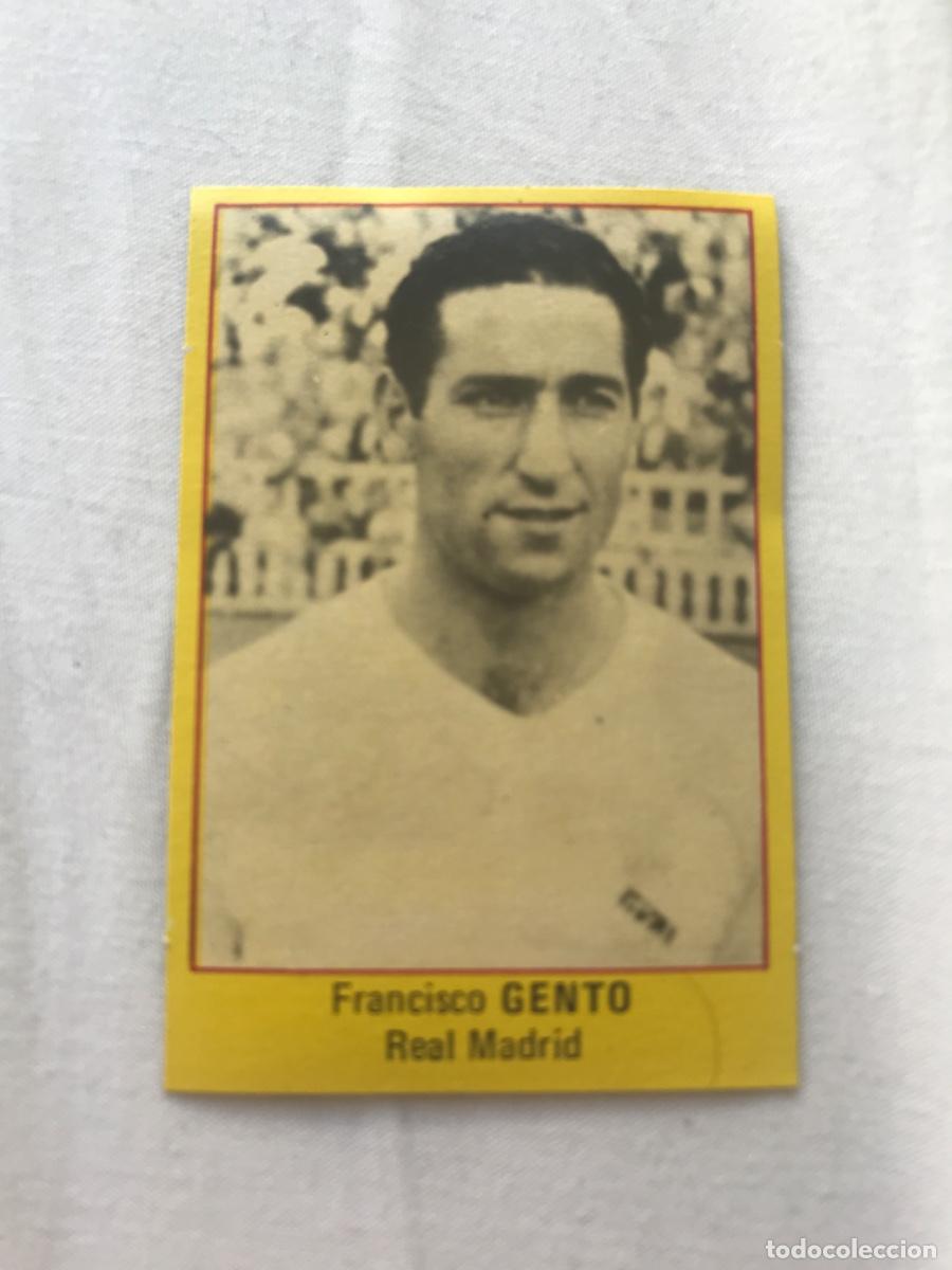 Cromos de f&uacute;tbol: Gento, sin pegar - Foto 1