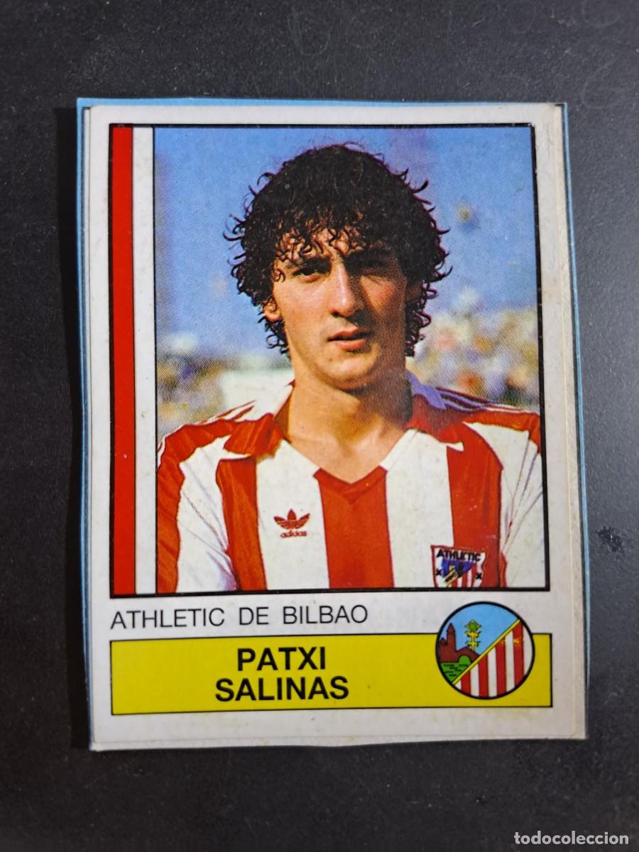 Fu&szlig;ball-Sticker: CROMO PATXI SALINAS 9 ATHLETIC CLUB BILBAO FUTBOL 87 86 LIGA 1986 1987 PANINI RECORTADO RECUPERADO