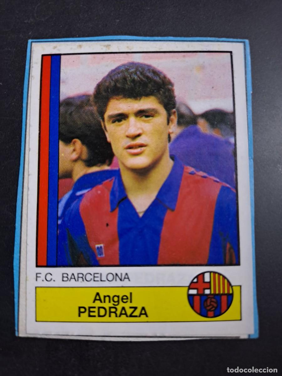 Fu&szlig;ball-Sticker: CROMO PEDRAZA 49 BARCELONA FUTBOL 87 DIEGO 61 BETIS 86 LIGA 1986 1987 PANINI RECORTADO RECUPERADO