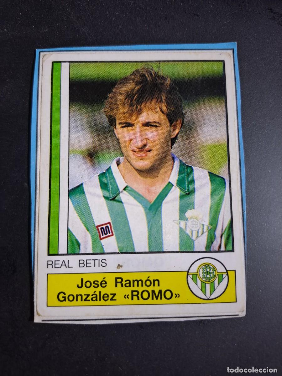 Cromos de Futebol: CROMO ROMO 67 BETIS FUTBOL 87 AMARILLO 81 CADIZ LIGA 1986 1987 PANINI RECORTADO RECUPERADO