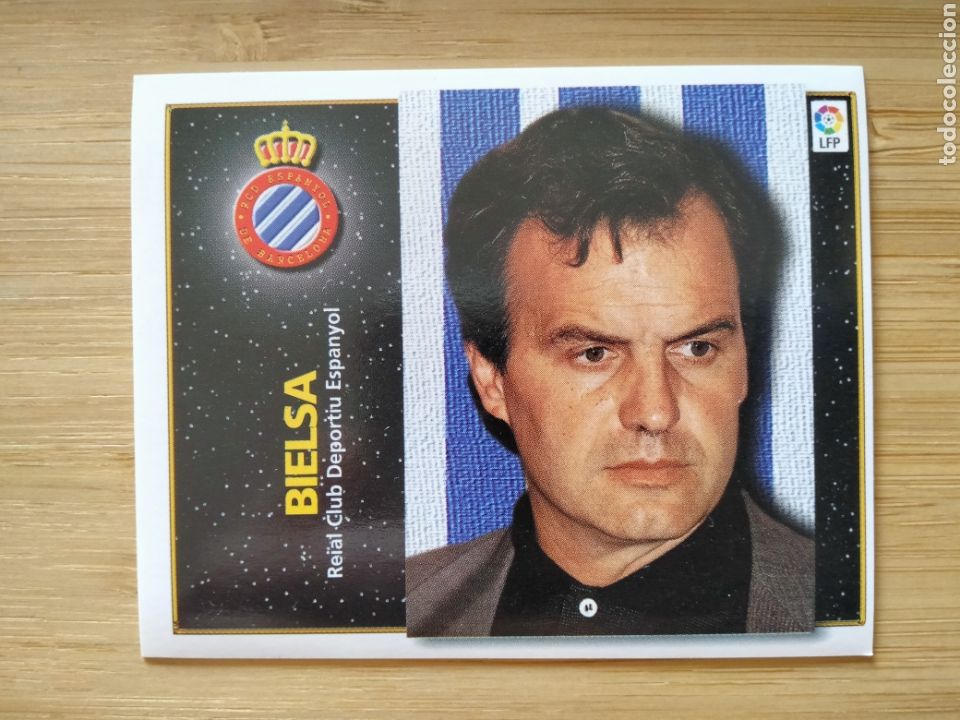 Cromos de f&uacute;tbol: BIELSA ENTRENADOR ESPA&Ntilde;OL EDICIONES ESTE 98 99 1998 1999 SIN PEGAR FUTBOL UNIFICO ENVIOS