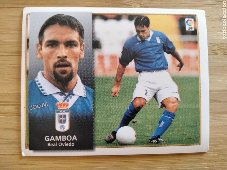 Cromos de Futebol: GAMBOA REAL OVIEDO EDICIONES ESTE 98 99 1998 1999 SIN PEGAR CROMO FUTBOL UNIFICO ENVIOS