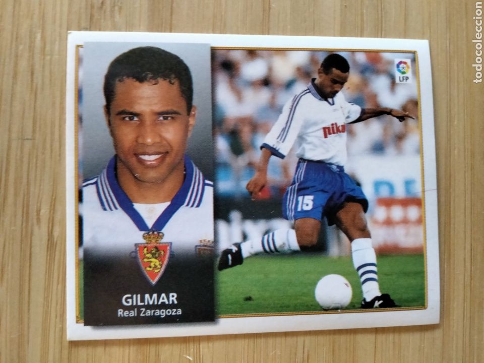 Cromos de f&uacute;tbol: GILMAR REAL ZARAGOZA EDICIONES ESTE 98 99 1998 1999 SIN PEGAR CROMO FUTBOL UNIFICO ENVIOS