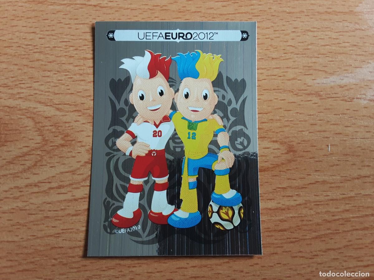 Cromos de f&uacute;tbol: CROMO FUTBOL EURO 2012 PANINI 3.MASCOTA-NUNCA PEGADO