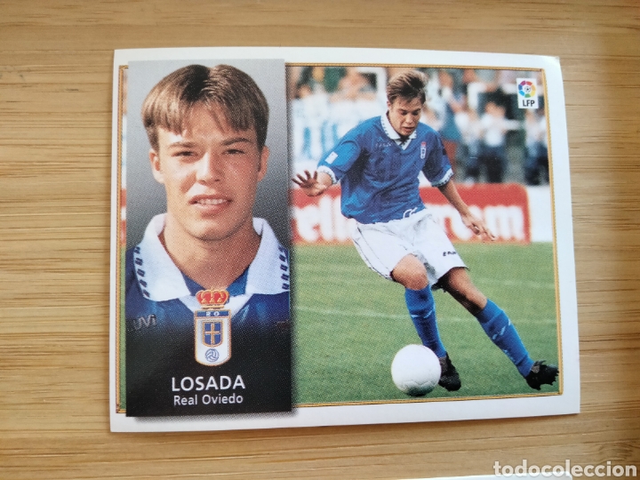 Cromos de f&uacute;tbol: LOSADA BAJA REAL OVIEDO EDICIONES ESTE 98 99 1998 1999 SIN PEGAR CROMO FUTBOL UNIFICO ENVIOS