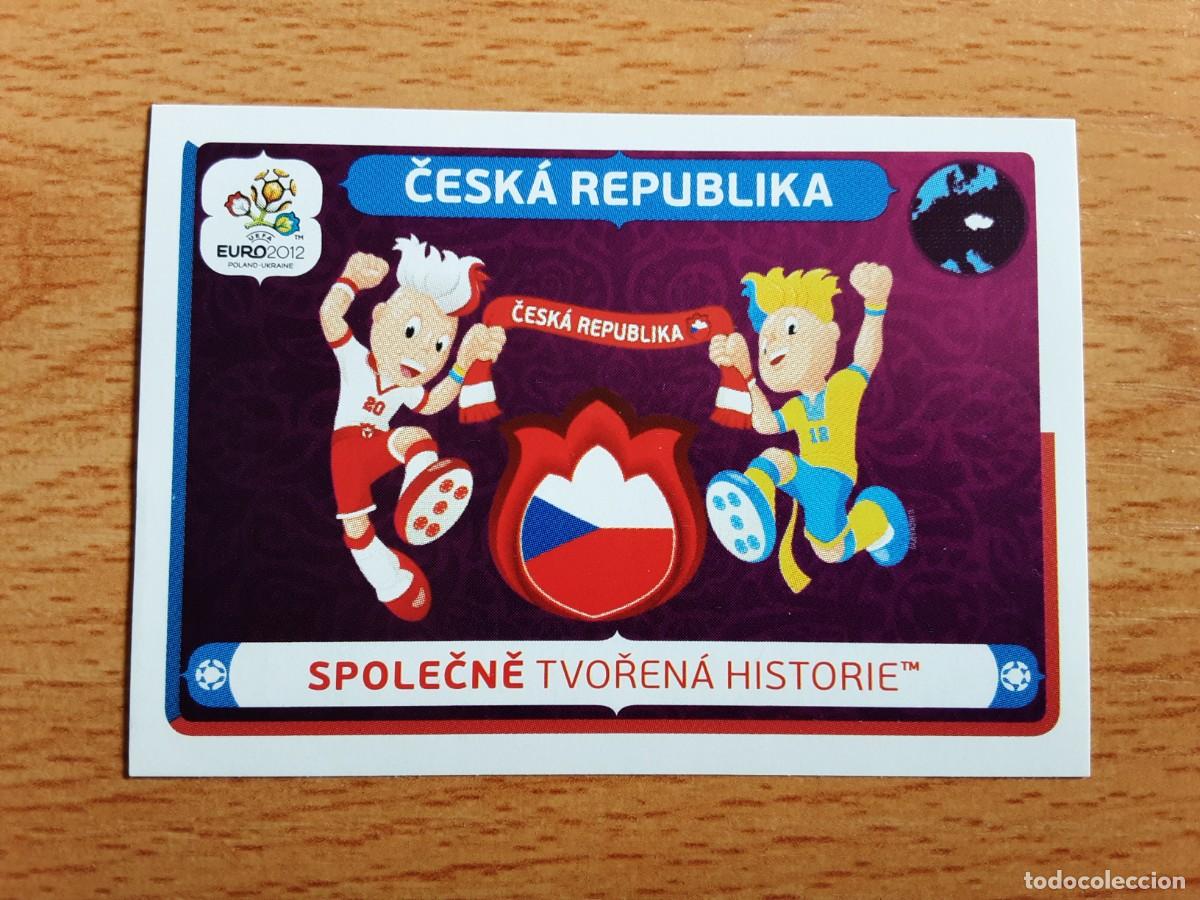 Football Stickers: CROMO FUTBOL EURO 2012 PANINI 33.MASCOTAS REPUBLICA CHECA-NUNCA PEGADO