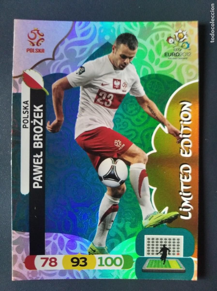 Football Stickers: Adrenalyn,Euro 2012,Polonia,Pawel Drozeh (Edici&oacute;n Limitada).