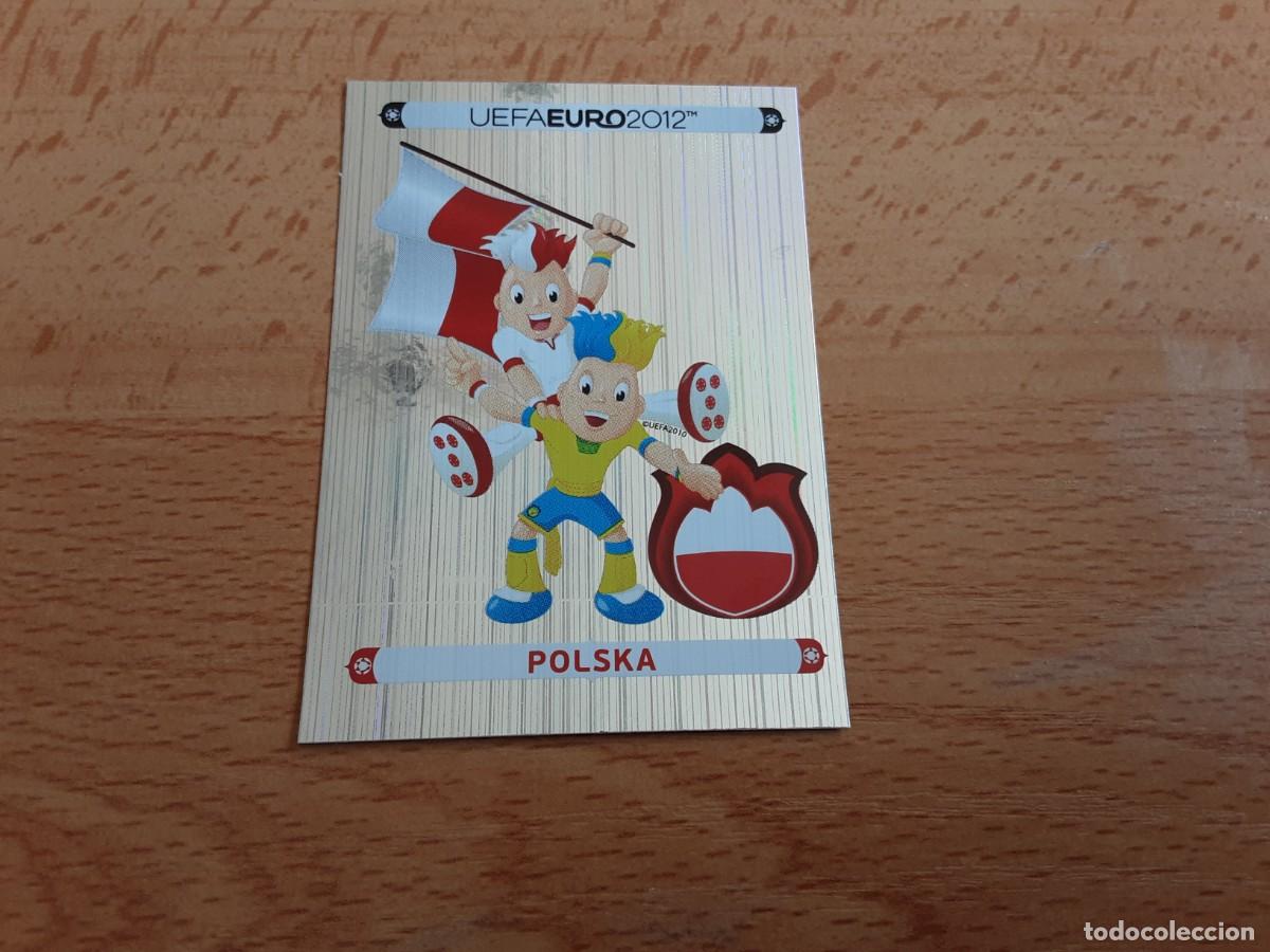 Football Stickers: CROMO FUTBOL EURO 2012 PANINI 49.LOGO MASCOTA-POLONIA-NUNCA PEGADO