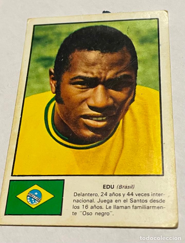 Football Stickers: DISGRA MUNICH 1974 CROMO FUTBOL WORLD ASES MUNDIAL 74 EDU Brasil Despegado
