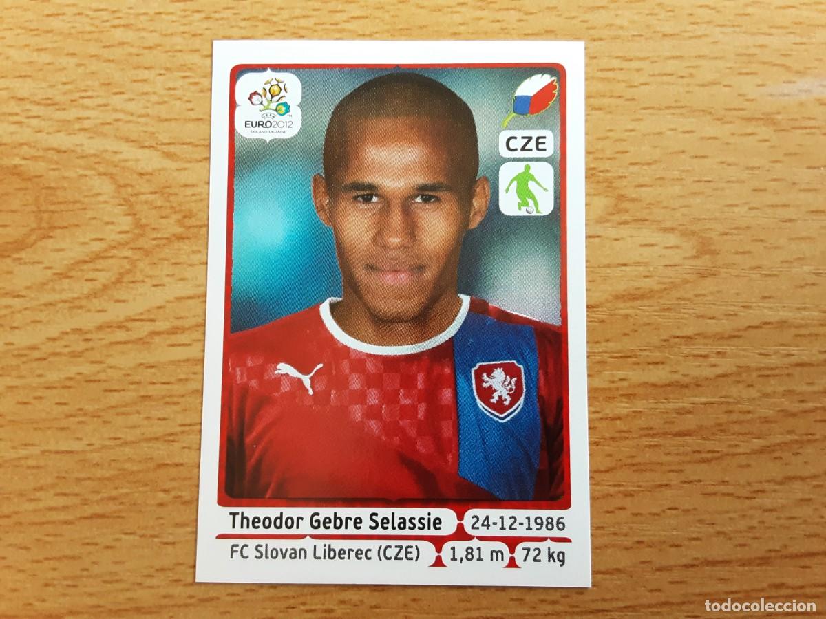 Football Stickers: CROMO FUTBOL EURO 2012 PANINI 148.SELASSIE-REPUBLICA CHECA-NUNCA PEGADO