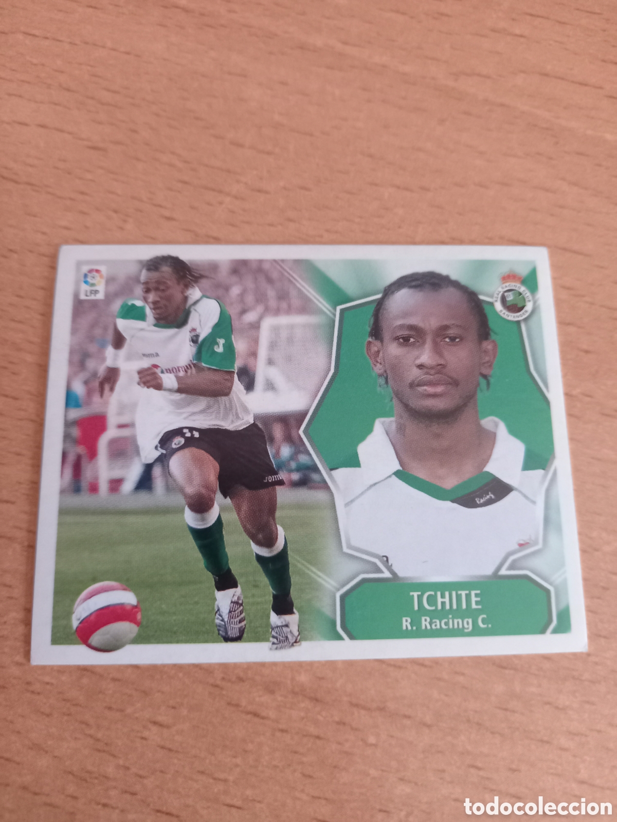 Cromos de Futebol: Tchite Racing de Santander liga 2008 2009 08 09 ediciones este