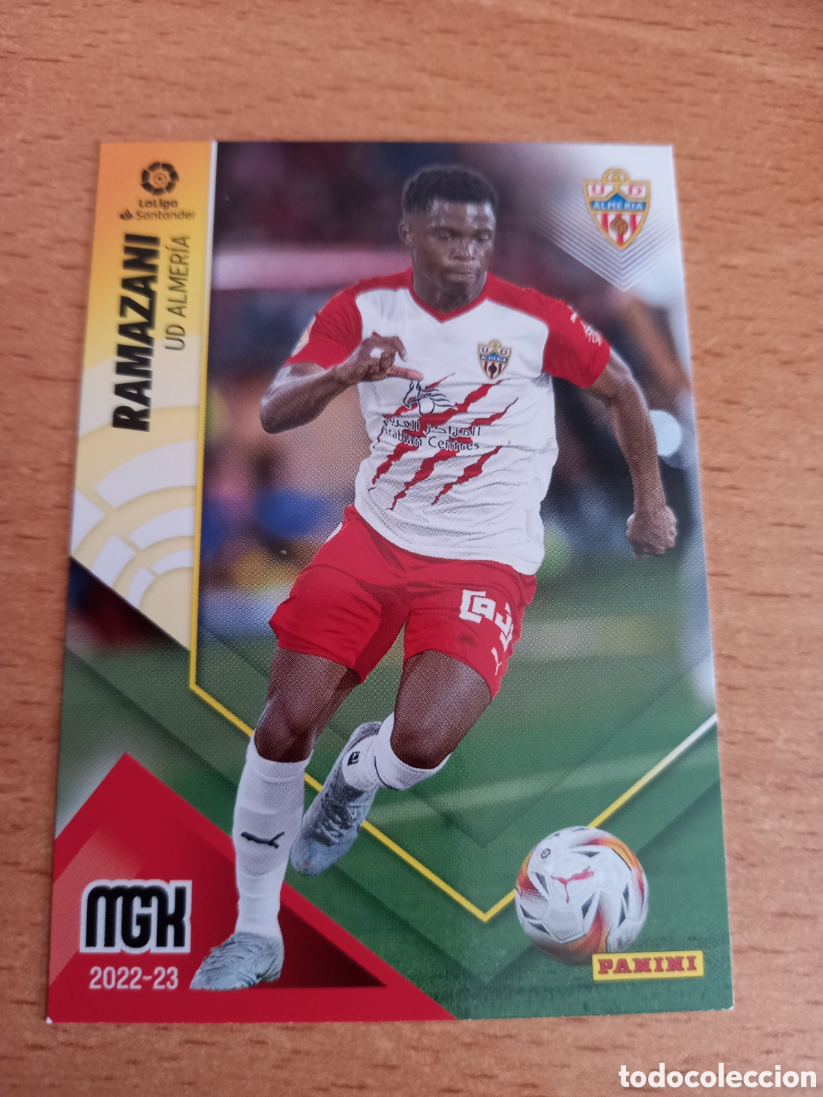 Fu&szlig;ball-Sticker: Panini megacracks 2022 2023 22 23 27 Ramazani Almer&iacute;a