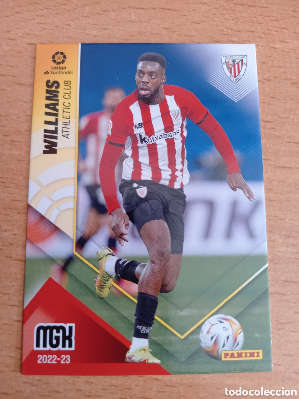 Fu&szlig;ball-Sticker: Panini megacracks 2022 2023 22 23 45 Williams Athletic de Bilbao