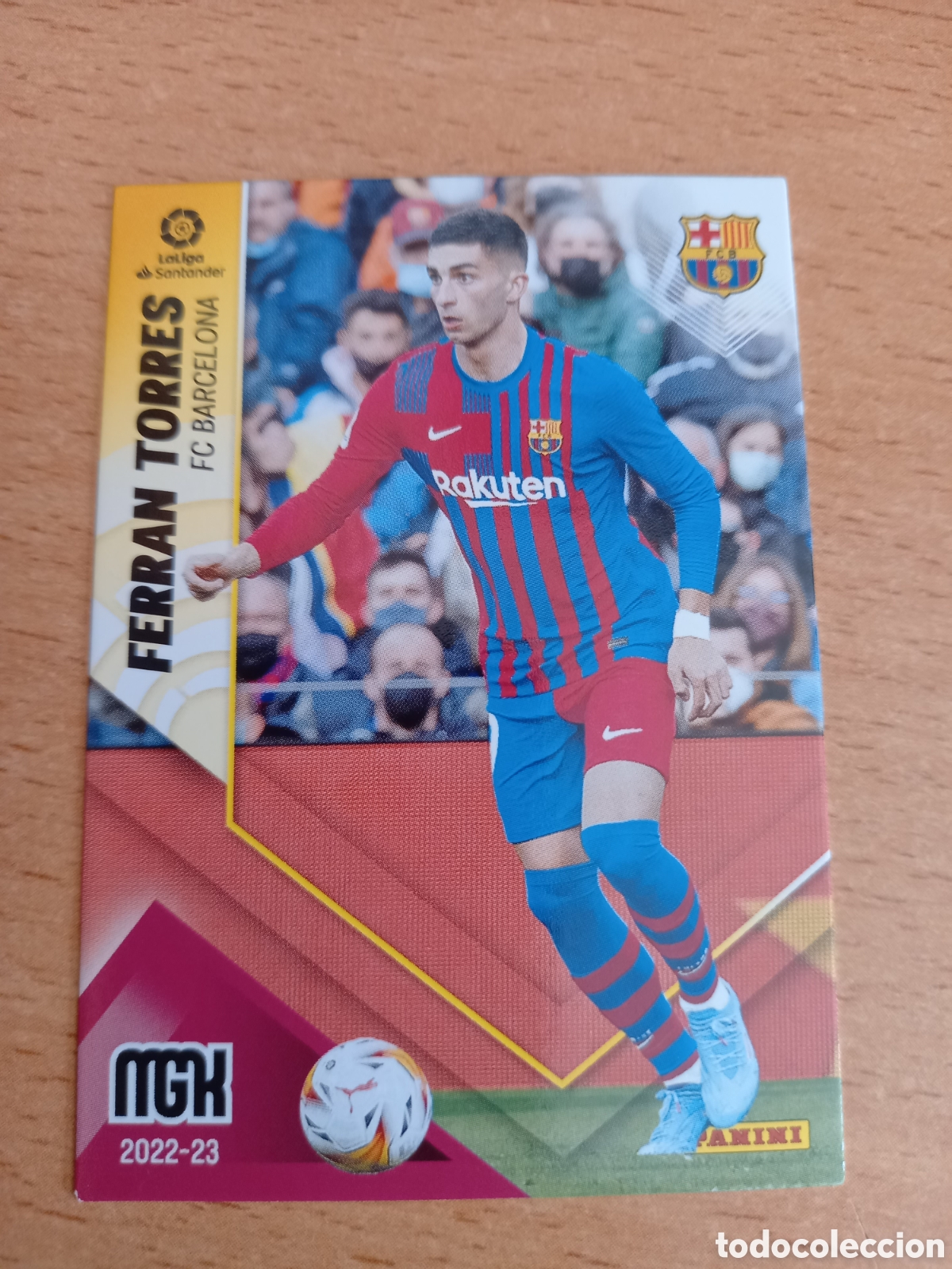 Fu&szlig;ball-Sticker: Panini megacracks 2022 2023 22 23 78 Ferr&aacute;n Torres Barcelona