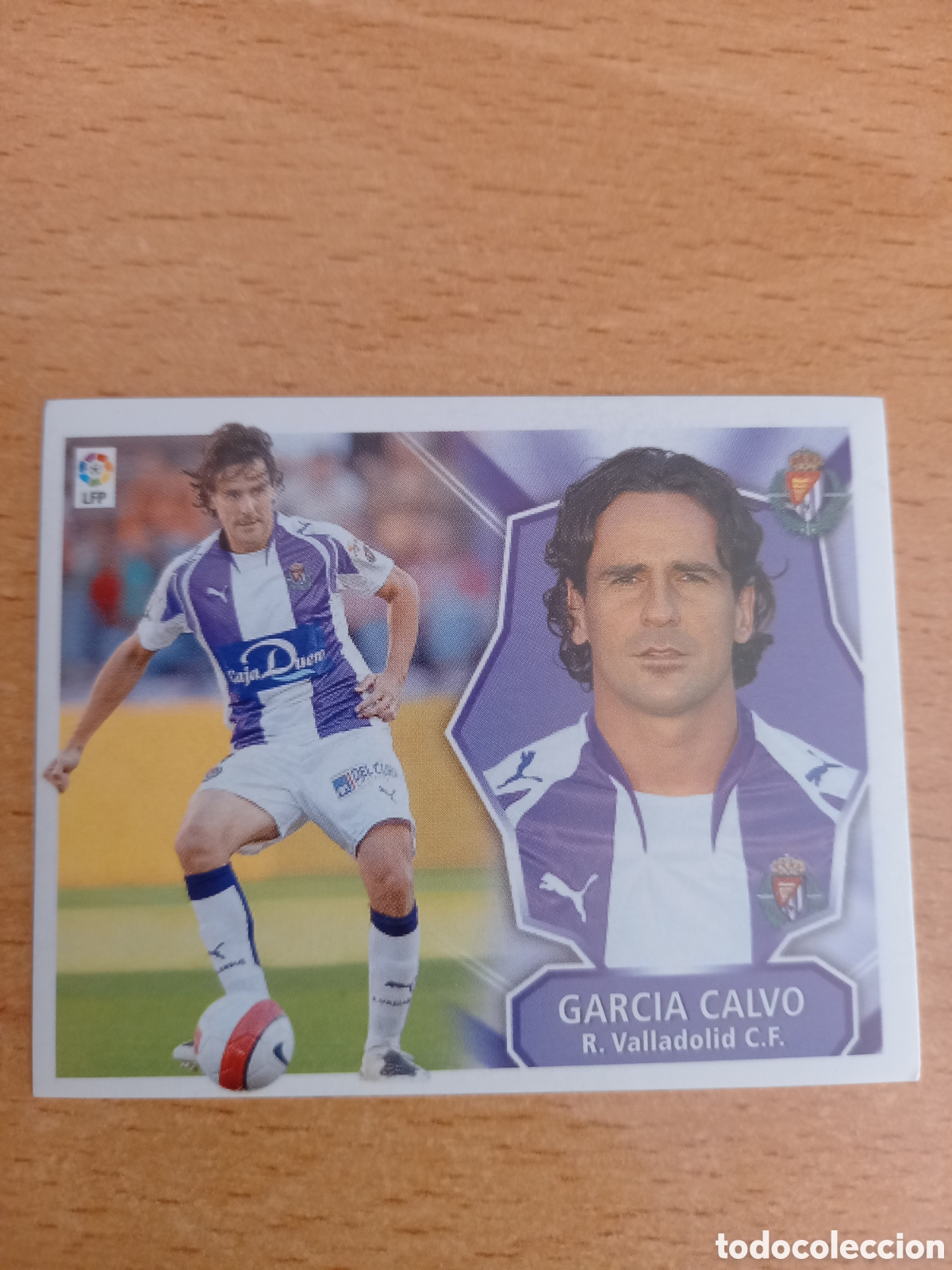 Cromos de F&uacute;tbol: Garc&iacute;a Calvo Real Valladolid liga 2008 2009 08 09 ediciones este
