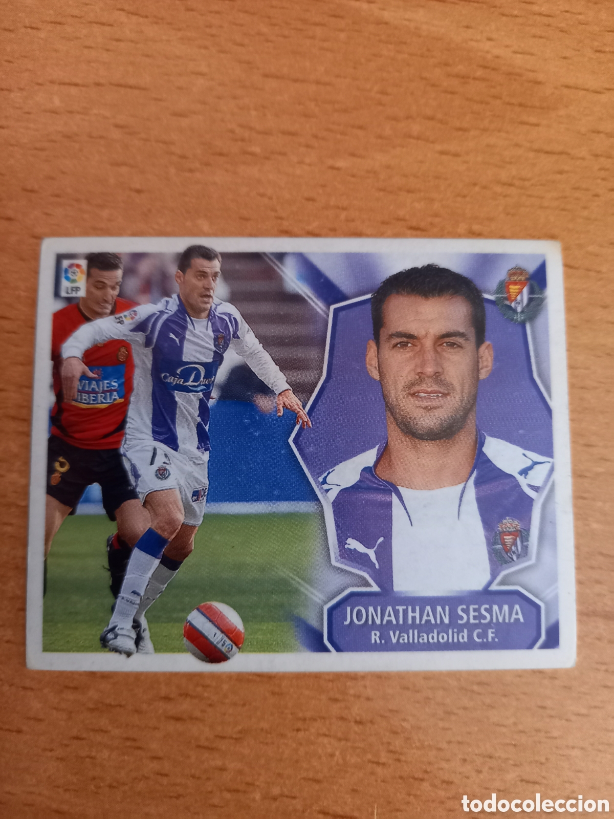 Figurine di Calcio: Jonathan Sesma Real Valladolid liga 2008 2009 08 09 ediciones este