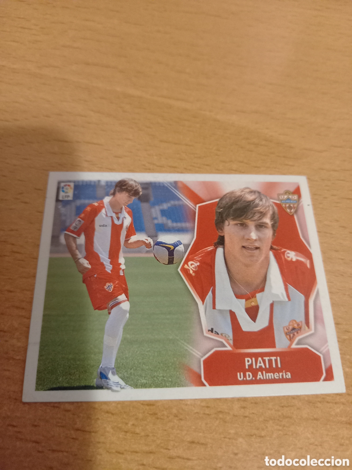 Cromos de f&uacute;tbol: Piatti Almer&iacute;a fichaje 5 liga 2008 2009 08 09 ediciones este