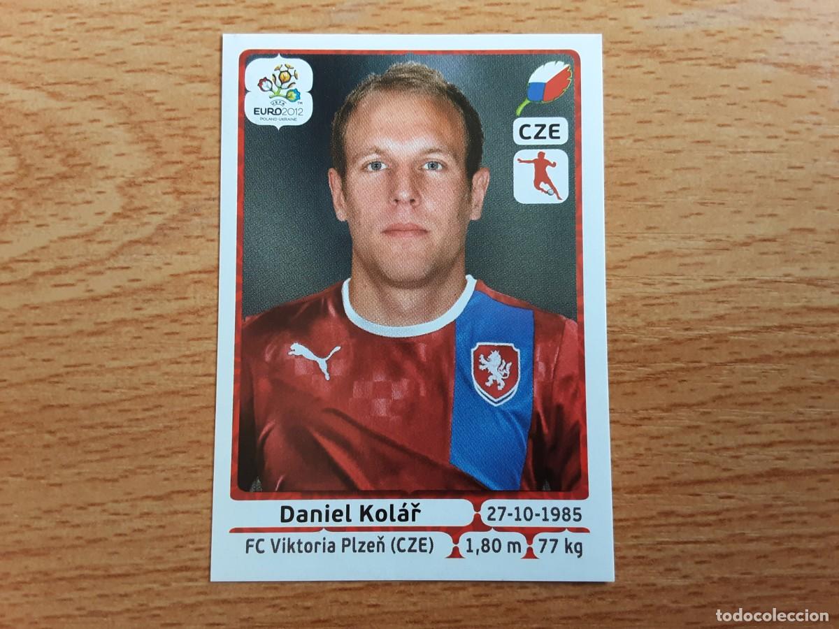 Football Stickers: CROMO FUTBOL EURO 2012 PANINI 152.KOLAR-REPUBLICA CHECA-NUNCA PEGADO