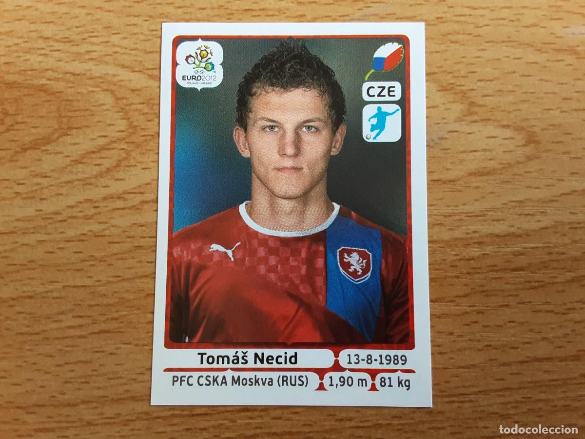 Football Stickers: CROMO FUTBOL EURO 2012 PANINI 160.NECID-REPUBLICA CHECA-NUNCA PEGADO